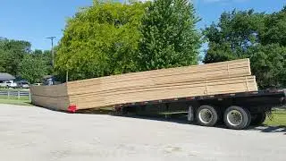 Carter Lumber Donates and Delivers Trusses
