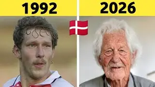 🇩🇰 Denmark EURO 1992 Squad ⚽ THEN & NOW | Unbelievable Transformation 😱