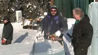 Early Morning Start - 2013 BP Ice Art Championship Multi-block event