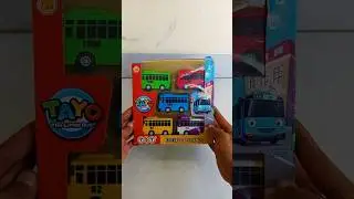ASMR Satisfying Unboxing and Review Toys Tayo Bus, Nana, Lani, Rogi, Gani No Talking