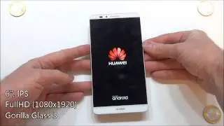 Huawei Ascend Mate7 - первое включение, предварительный обзор