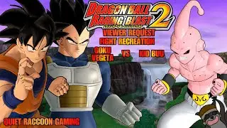 Dragon Ball: Raging Blast 2 (PS3) Viewer Request - Fight Recreation - Goku & Vegeta vs. Kid Buu