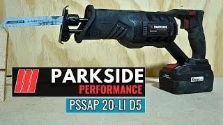 CORDLESS SABRE SAW PARKSIDE PSSAP 20-LI D5