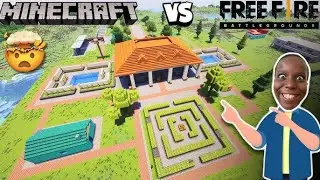 free fire map minecraft ma baniya || free fire x minecraft