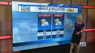 Amber's Friday Morning One Minute Forecast 9/21