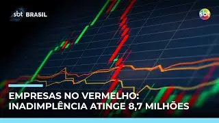 Inadimpl&ecirc;ncia de empresas brasileiras atinge recorde em outubro de 2025 | #SBTBrasil