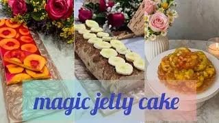 Delicious colored jelly |gorgeous jelly cake #dessert #sweet #jelly #shorts #asmrfood 