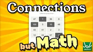 I made NYT Connections in a Graphing Calculator | #SoME4