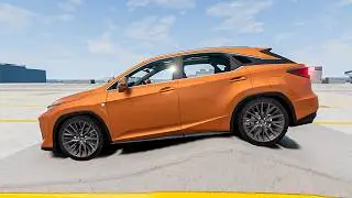 Lexus RX 450h F-Sport 2023 Suspension Testing &ndash; BeamNG Drive Physics Simulation