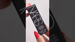 Nars Afterglow Liquid Blush shade BEHAVE 💕 #narscosmetics #narssisist #liquidblush #makeupswatches