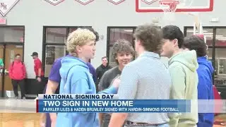 New Home Leopards signing on to play at Hardin Simmons