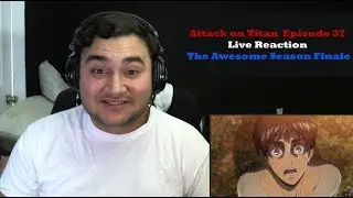 (Manga Reader)Attack on Titan Season 2 Episode 12 Live Reaction - The Awesome Season Finale