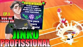 VOU ME TORNA UM JINKO PROFISSIONAL!! ENFRENTANDO PROFISSINAIS DE JINKO! VOLLEYBALL LEGENDS! EP 1