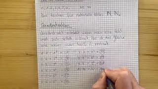 Nat&uuml;rliche Zahlen und Quadratzahlen
