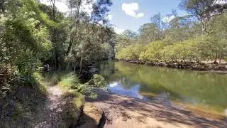 Garigal National Park - Gordon to Seaforth Oval hike (in 4k)