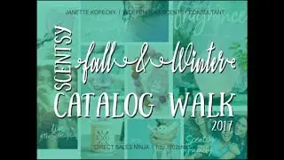 Scentsy Fall & Winter 2017 Catalog Walk // DIRECT SALES NINJA