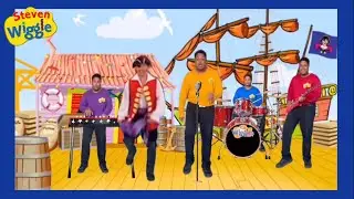 Steven Wiggle - Captain Feathersword Fell Asleep On His Pirate Ship | Music Video For Kids!