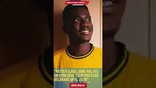 Nasser Djiga Joins Wolves on &pound;10m Deal from Red Star Belgrade Until 2030!#footballunbound #FootballU