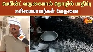 Nellai | Business affected by the arrival of Paint | Owners express their distress |TN Govt |SunNews