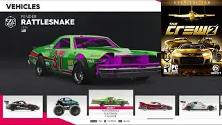 The Crew 2 Gold Edition Cars Rewards - Gift