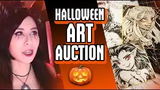 FIENDISH Halloween Night Art Auction!