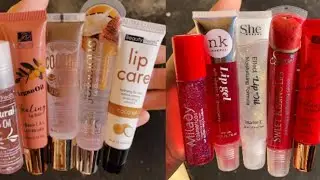 ☁️🤩 Satisfying Lip gloss Mixing 🤩☁️