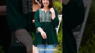 Latest Top Design for Women #top #topdesigns #topcollection #longtop #cottontop #yt #latest #women