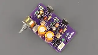 LM1875 Stereo Amplifier.
