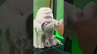 Four day print on the Kobra Max #3dprinting #thingiverse anycubic #timelapse  #halloween2023
