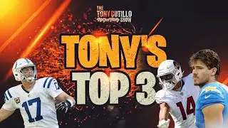 Tony&rsquo;s Top 3: Fantasy Heartbreak, Herbert Disrespect & Rivers Return