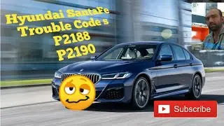 Hyundai SantaFe#trouble codes#P2188/p2190#Nadeem# ⛽⛽⛽🤔(4)
