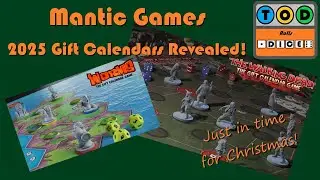 Mantic Games &mdash; анонс игр Адвент-календаря 2025 года! &mdash; Worms &mdash; Ходячие мертвецы | Tod Rolls Dice