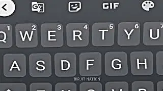 KEYBOARD TYPE (R)//DENDELIONS SONG//WHATAPP STATUS//BIRJIT NATION