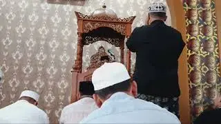 @rohman834 adzan merdu menyambut khotib naik mimbar di masjid nurul hikmah kalibaru Jakpus 18-7-2025