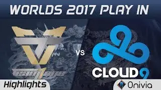 ONE vs C9 Highlights World Championship 2017 Play In Team One vs Cloud9 by Onivia