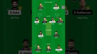 Dream 11 winner Csk vs Gt Final | 2 crore winning team | Rank 1 #ipl #csk #gt #cskwon #win2crores