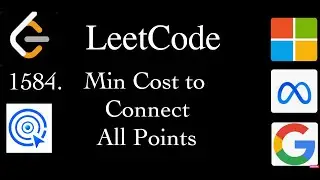1584. Min Cost to Connect All Points | Leetcode #leetcode #leetcodejava