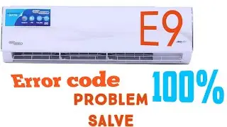 Error code E9 split Ac