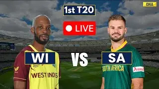 SA Vs WI Live: South Africa Vs West Indies Live 1st T20 Match I WI Vs SA Live Cricket I T20 WC 2026