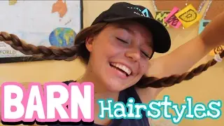 Easy Barn & Riding Hairstyles