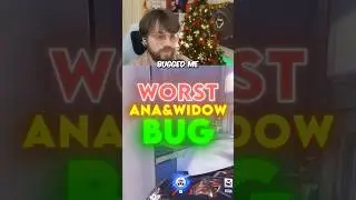 The WORST Ana 🤫 & Widow 🕷️ BUG #overwatch2 #gaming #overwatch