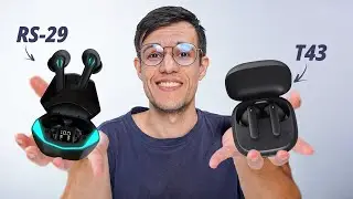 FONES BARATOS - QCY T43 vs H'Maston RS 29 Qual VALE a PENA Comprar? Comparativo