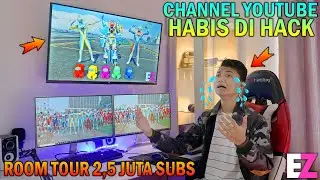 ROOM TOUR 2,5 JUTA SUBSCRIBER, CHANNEL YOUTUBE DI HACK !! - GTA 5 PRATAMA ERIZ