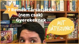 7 Remek Társasjáték (nem csak) Gyerekeknek