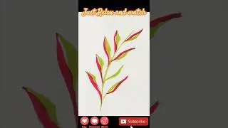 Relaxing brush strokes | #shorts #youtubeshorts #artist #art #ashortaday #relaxing #tutorial