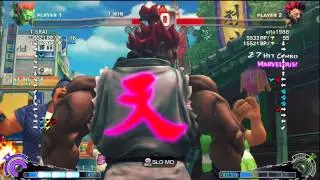 T SRAI (Blanka) vs Eita (Akuma) - AE 2012 Endless Matches *720p HD*