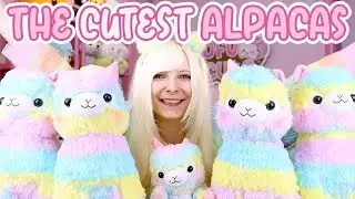 6 ВИДОВ РАДУЖНЫХ альпакассо ♡ Милые радужные альпаки из Японии! | TOFU CUTE TV