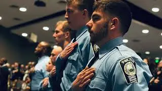 Graduation and Oath of Office for the 55th Session of the Prince Willliam County Police Department.
