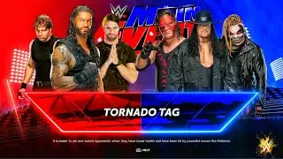 The Shield Vs Undertaker, Kane & The Fiend - Tornado Tag Team Match | WWE 2k24