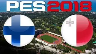 International Friendly - FINLAND vs MALTA - PES 2018
